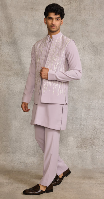 Lilac Colour Bundi Set (ME-MBUS_2756)