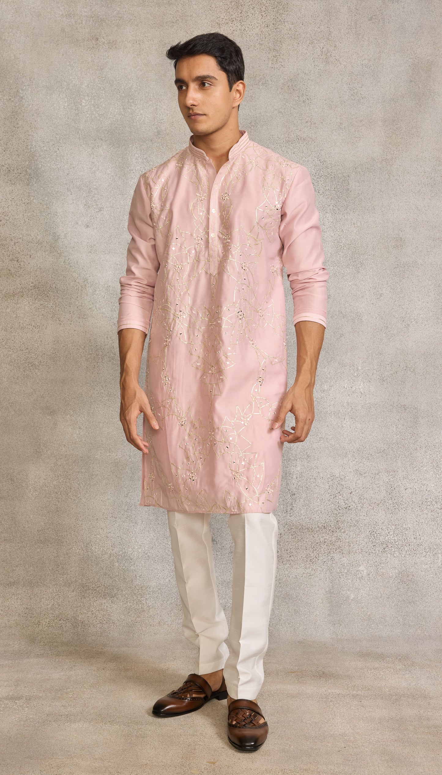 Pink Colour Kurta Set(ME-MKUS_SK 27)