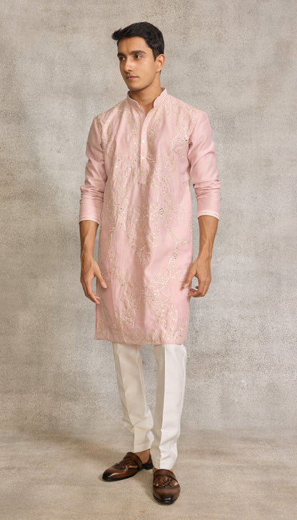 Pink Colour Kurta Set(ME-MKUS_SK 27)