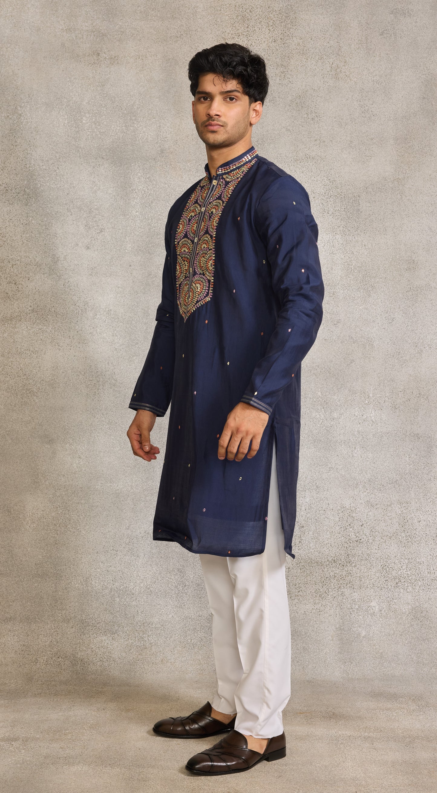 Blue Colour Kurta Set(ME-MKUS_SK 23)