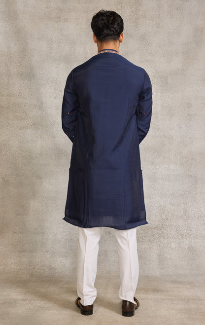 Blue Colour Kurta Set(ME-MKUS_SK 23)