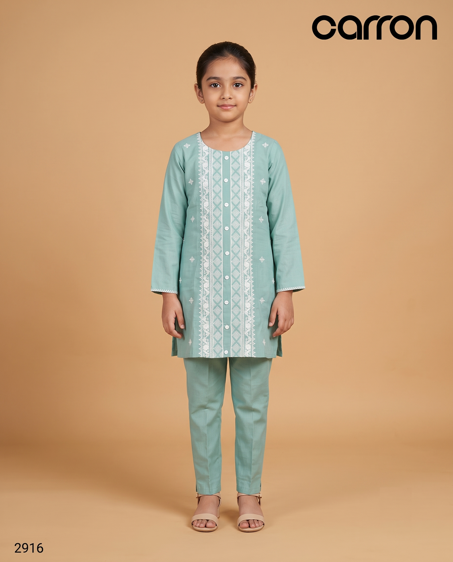 Mint Green Colour Kurti Set(GC-GKUS_2916)