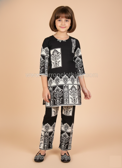 Black Colour Kurti Set (GC-GKUS_7742)