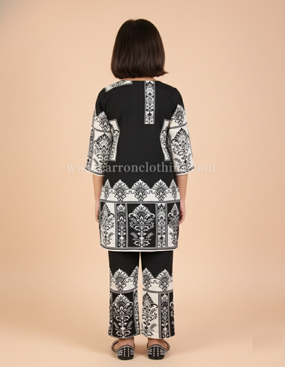 Black Colour Kurti Set (GC-GKUS_7742)