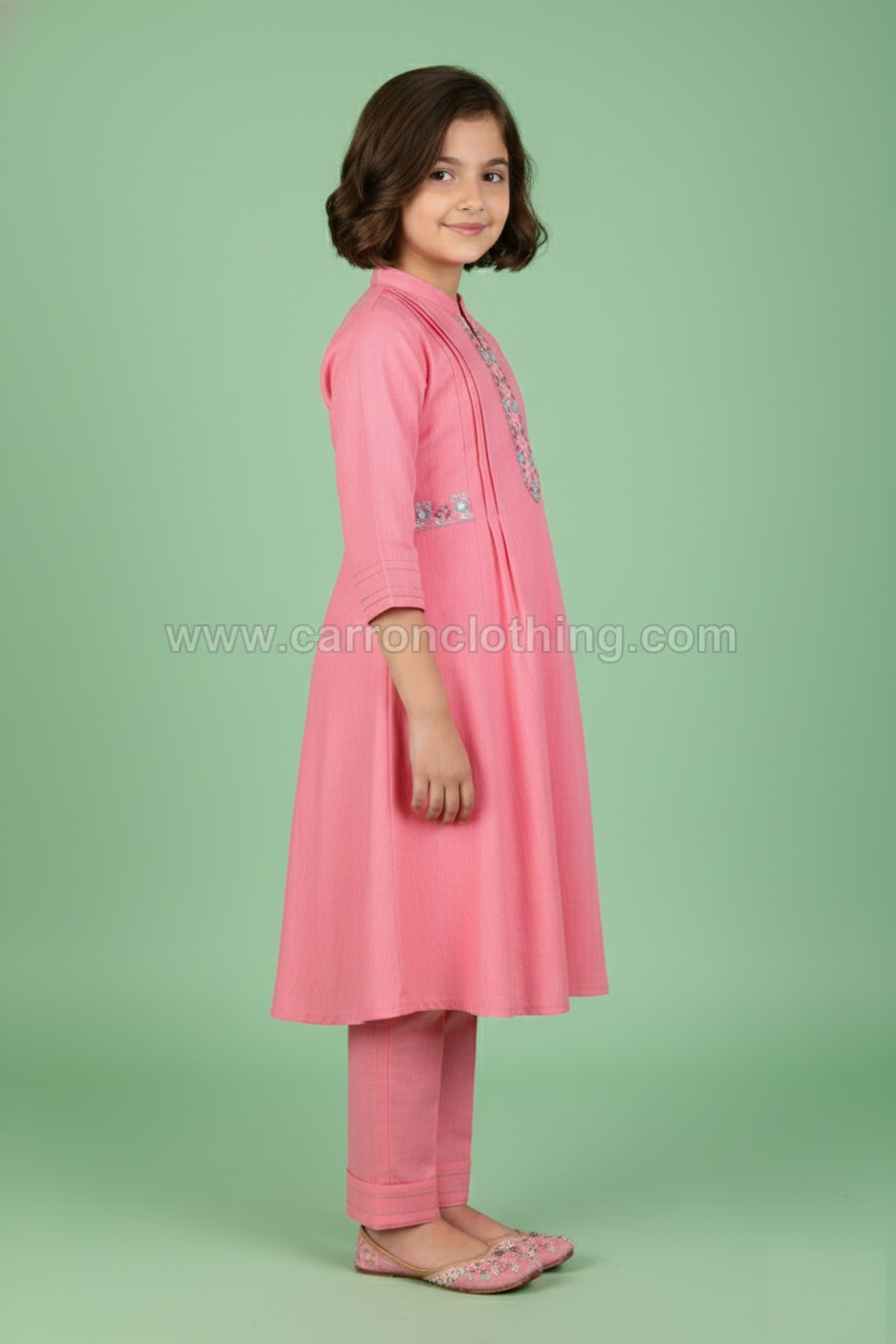 Pink Colour Kurti Set (GC-GKUS_966)