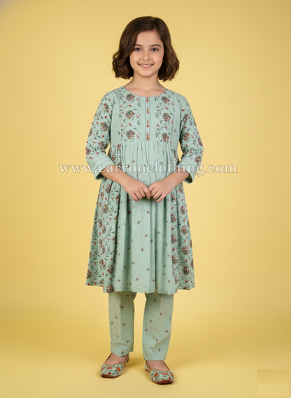 Green Colour Kurti Set (GC-GKUS_994)