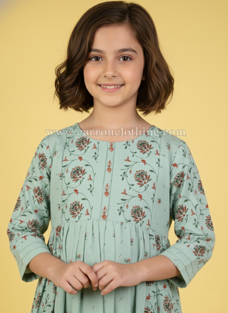 Green Colour Kurti Set (GC-GKUS_994)