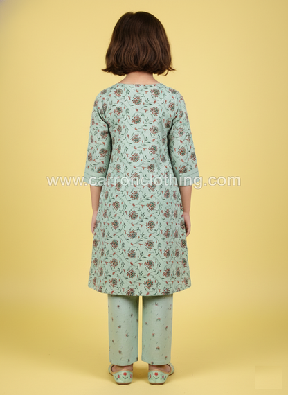 Green Colour Kurti Set (GC-GKUS_994)