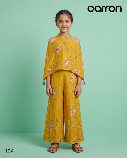 Mustard Colour Plazo Set(GE-GPZS_104)