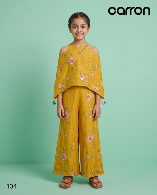 Mustard Colour Plazo Set(GE-GPZS_104)