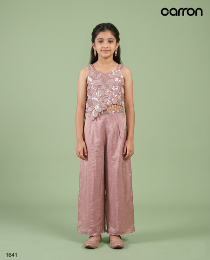 Lavender Colour Plazo Set(GE-GPZS_1641)
