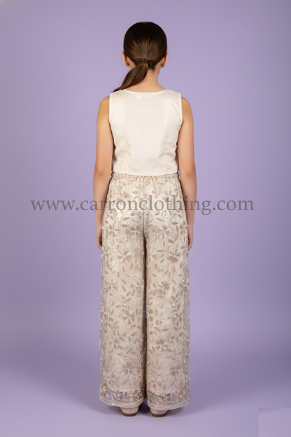 Chickoo Colour Plazo Set(GE-GPZS_2011)