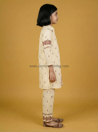 Brown Colour Kurti Set (GC-GKUS_2011)