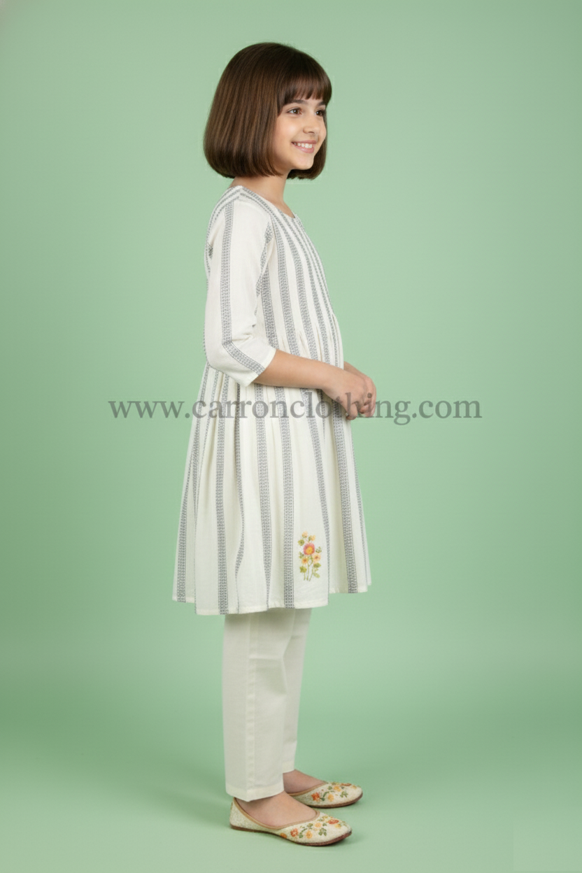 Off White Colour Kurti Set (GC-GKUS_2681)