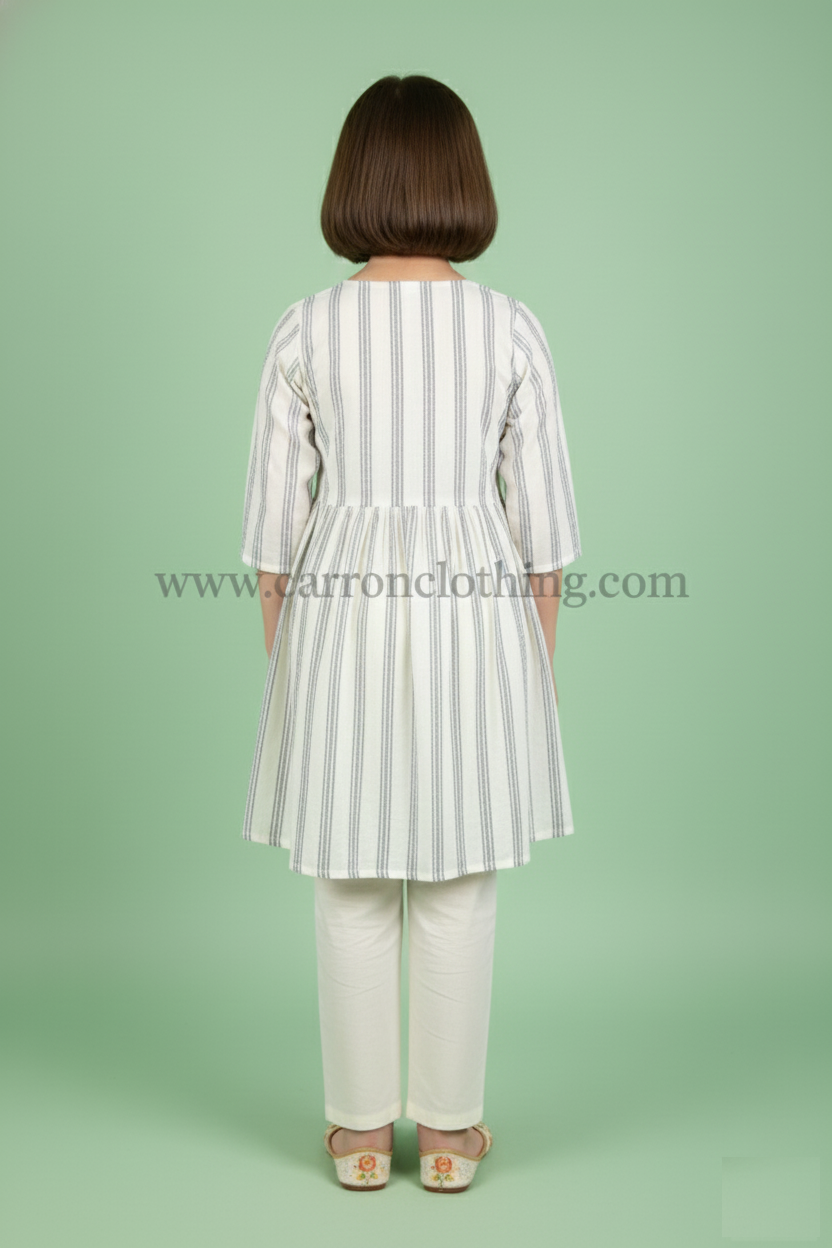 Off White Colour Kurti Set (GC-GKUS_2681)