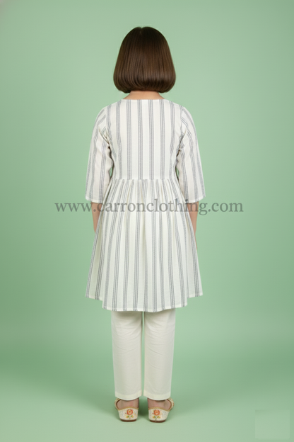 Off White Colour Kurti Set (GC-GKUS_2681)