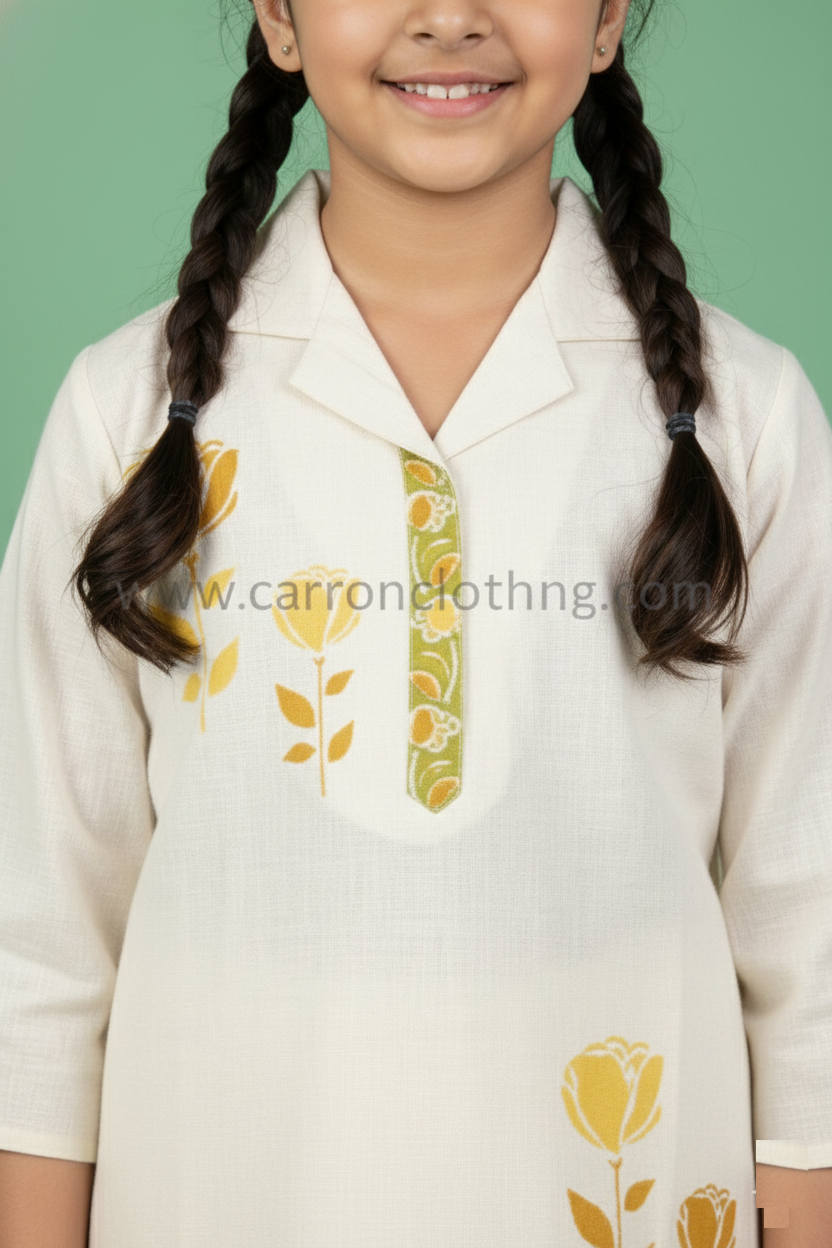 Mustard Colour Kurti Set (GC-GKUS_2941)
