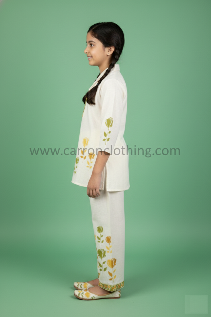 Mustard Colour Kurti Set (GC-GKUS_2941)