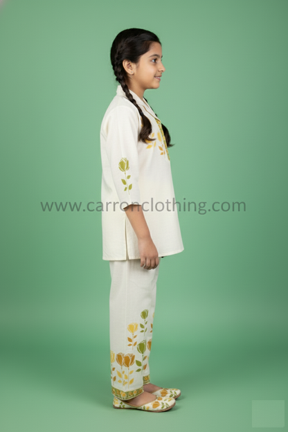 Mustard Colour Kurti Set (GC-GKUS_2941)