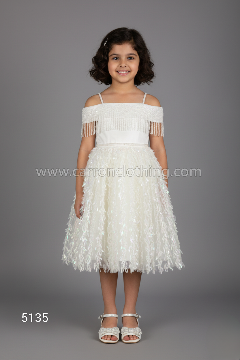 White Colour Gown(GE-GGWN_5153)