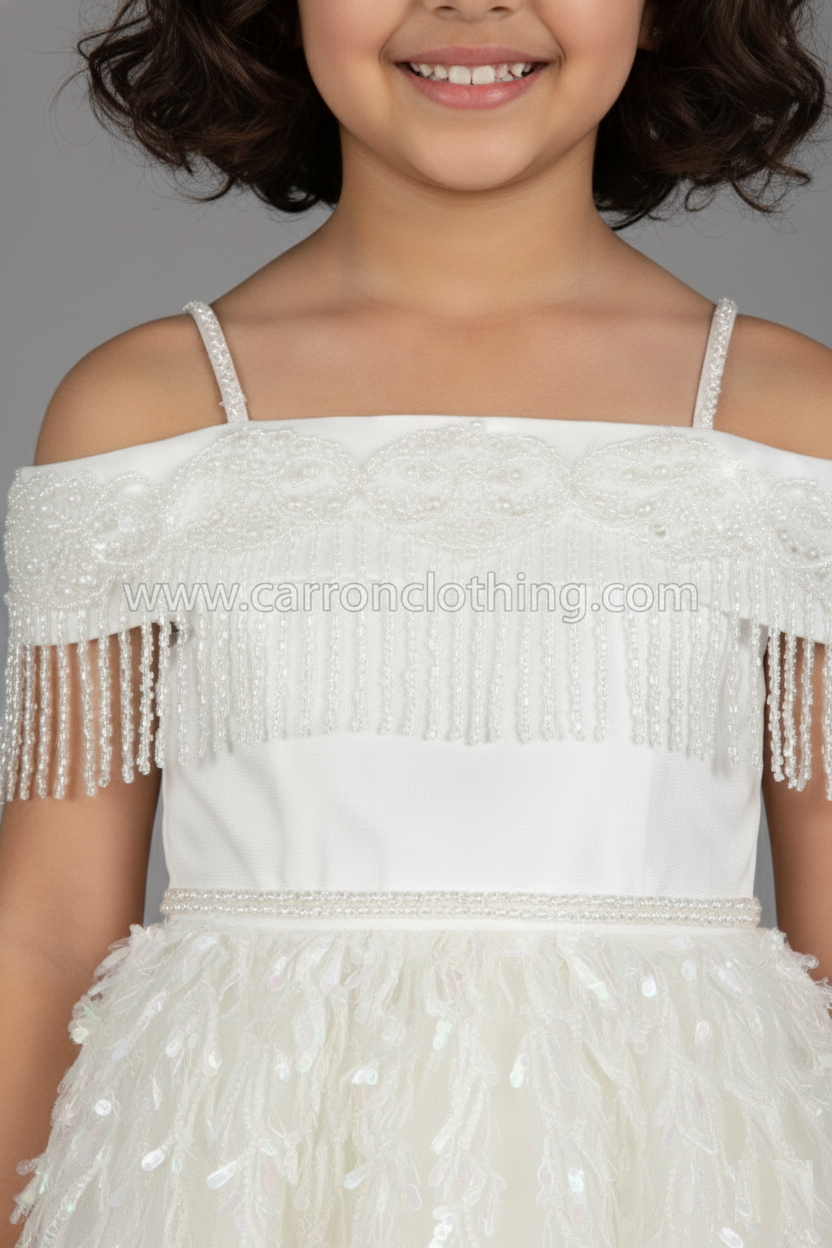 White Colour Gown(GE-GGWN_5153)