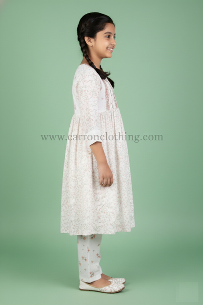White Colour Kurti Set (GC-GKUS_989)