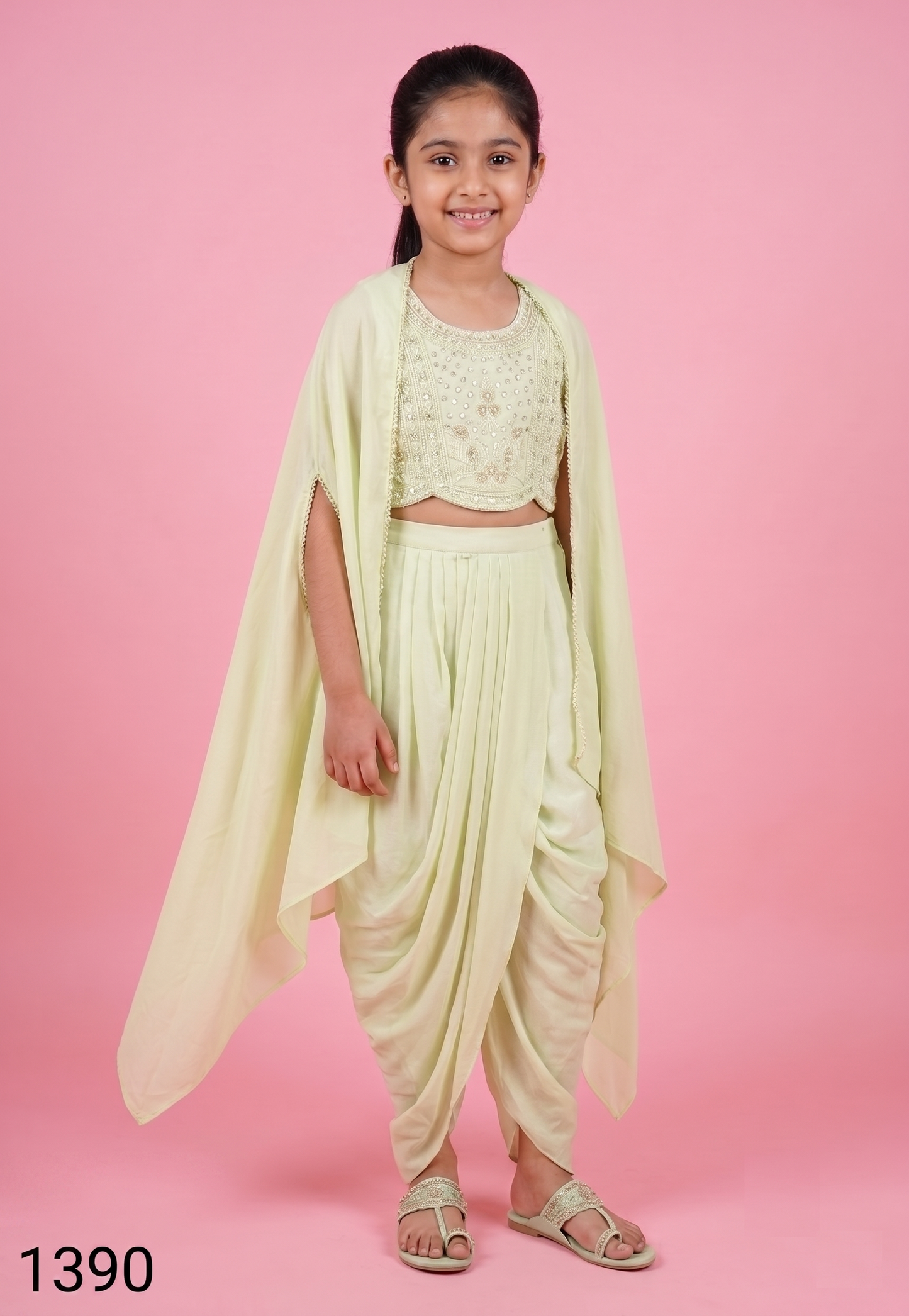 Pista Colour Chudidar(GE-GCHU_1390)