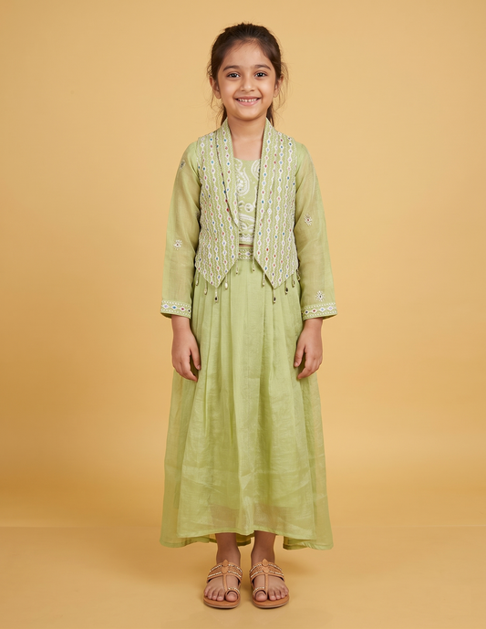 Pista Colour Chudidar(GE-GCHU_1737)