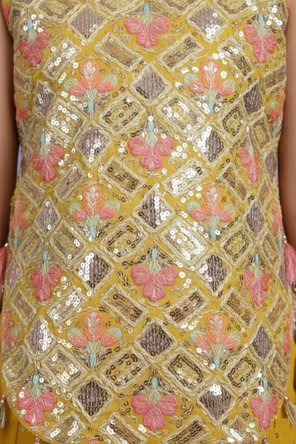 Mustard Colour Chudidar(GE-GCHU_5080)