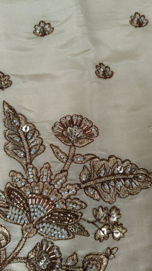 Cream Colour Chudidar(GE-GCHU_5271)