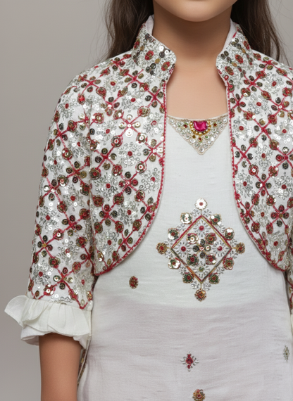Cream Colour Chudidar(GC-GCOS_995)