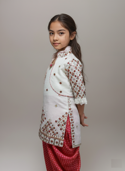 Cream Colour Chudidar(GC-GCOS_995)