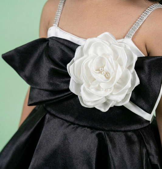 Black Colour Party Frock(GE-GFRP_1251)