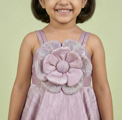 Lilac Colour Party Frock(GE-GFRP_203)
