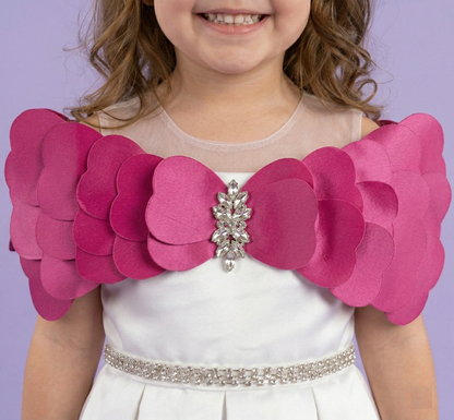 White Colour Party Frock(GE-GFRP_3443)