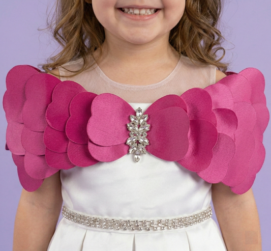 White Colour Party Frock(GE-GFRP_3443)