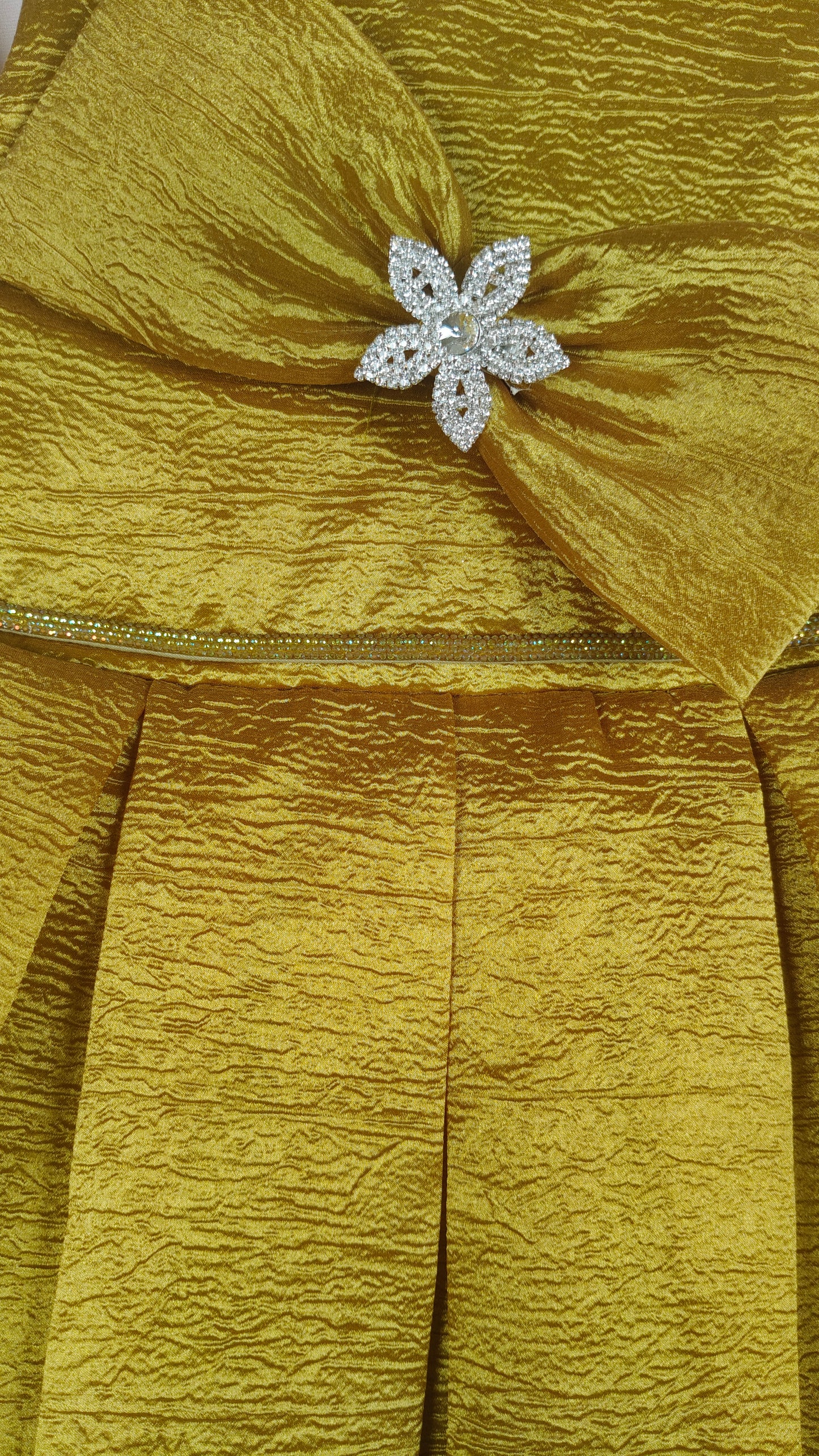 Green Colour Party Frock(GE-GFRP_4210)