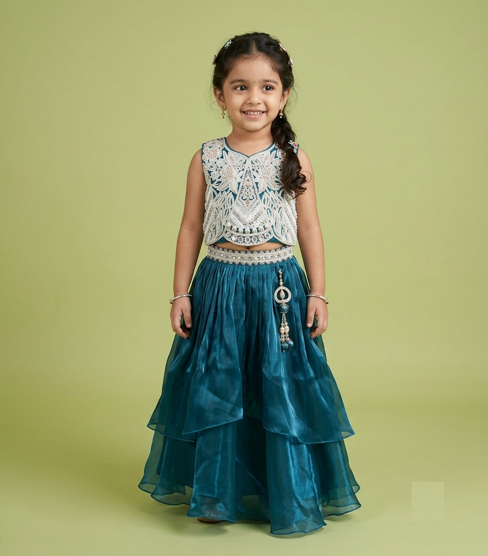 Blue Colour Ghaghra Choli(GE-GGHC_00027)