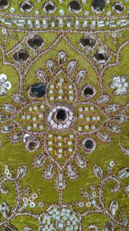 Green Colour Ghaghra Choli(GE-GGHC_6534)