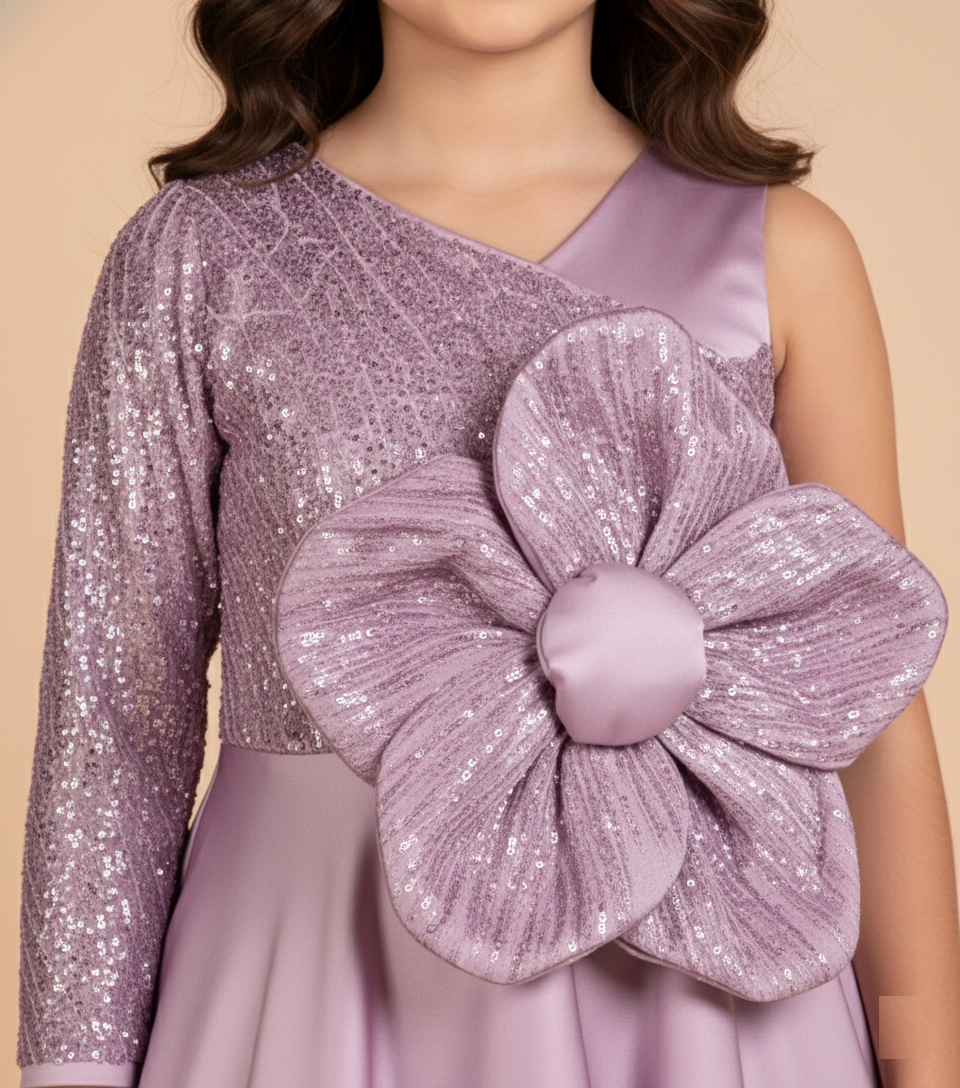 Lavender Colour Gown(GE-GGWN_1102)