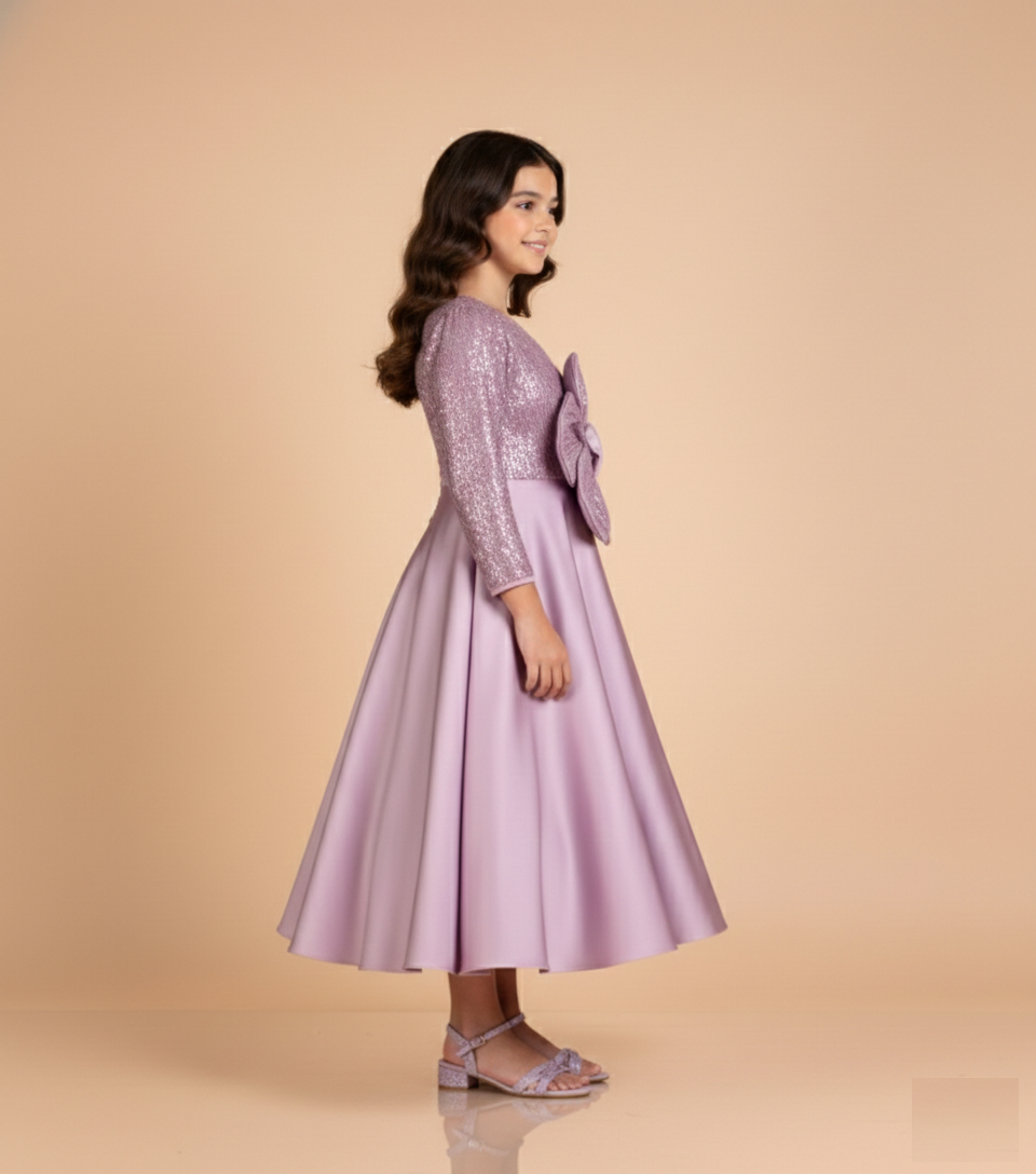 Lavender Colour Gown(GE-GGWN_1102)