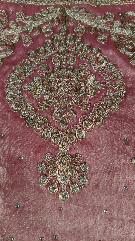 Peach Colour Plazo Set(GE-GPZS_1859)
