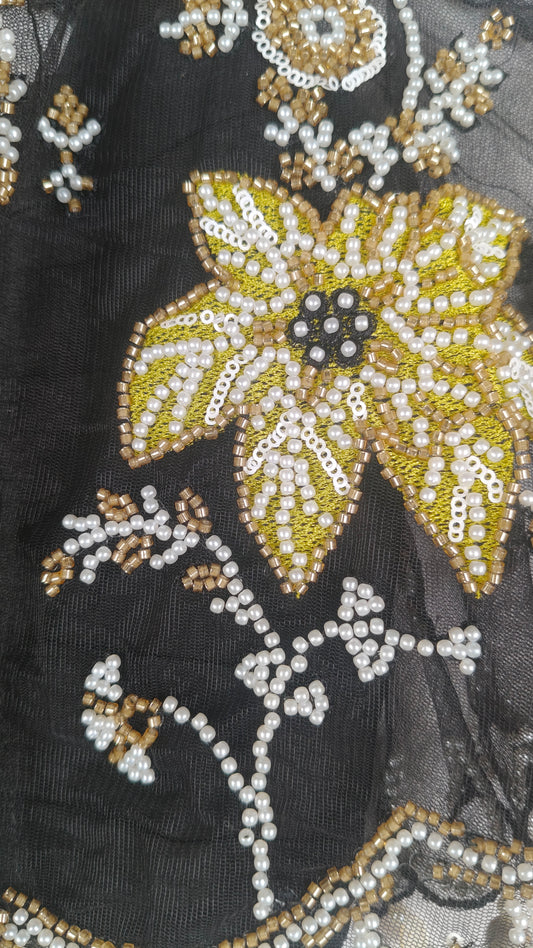 Black Colour Plazo Set(GE-GPZS_6165)