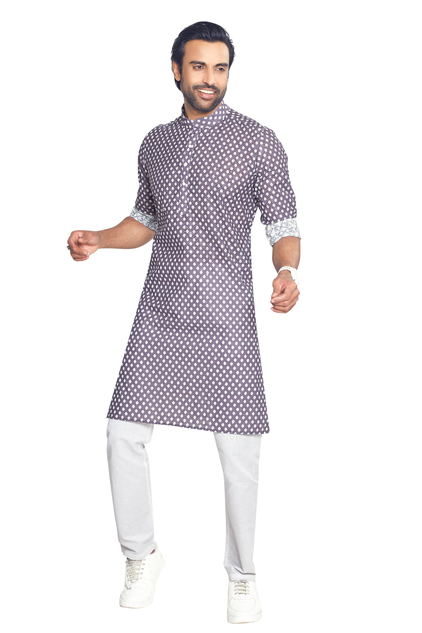 Lilac Colour Kurta With Bottom(MC-MKUC_GKL-GROW)