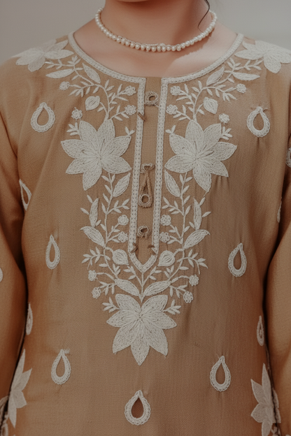 Fawn Colour Chudidar(GE-GCHU_4463)