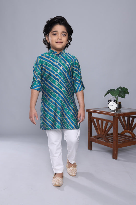 Seafoam Green Colour Kurta Set(BE-BKUS_1583)