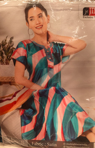 #NDUS Assorted Colour Nightwear(LC-WNWR_1249)