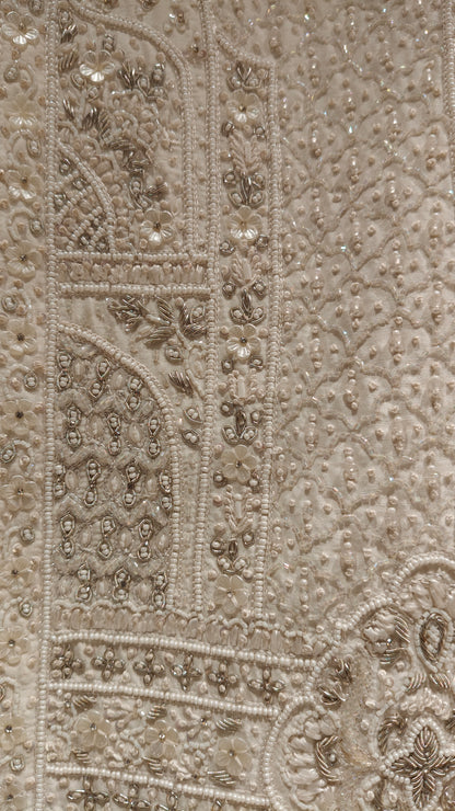 Cream Colour Sherwani(ME-MSRW_D 8992)