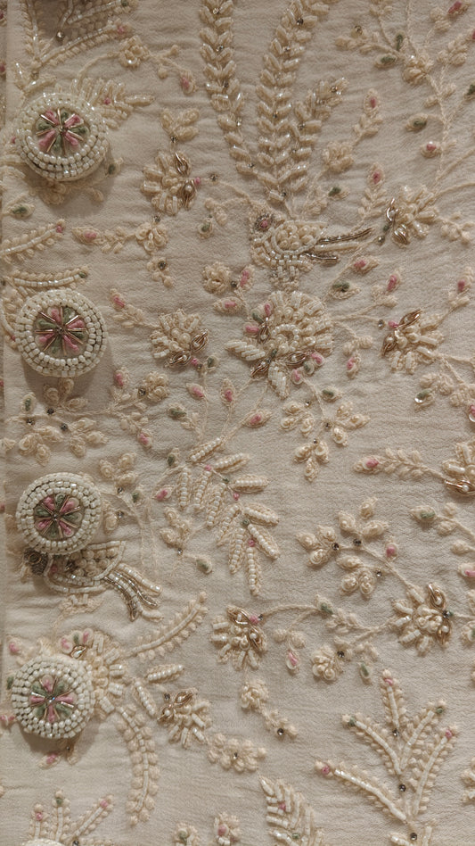 Cream Colour Sherwani(ME-MSRW_9043)