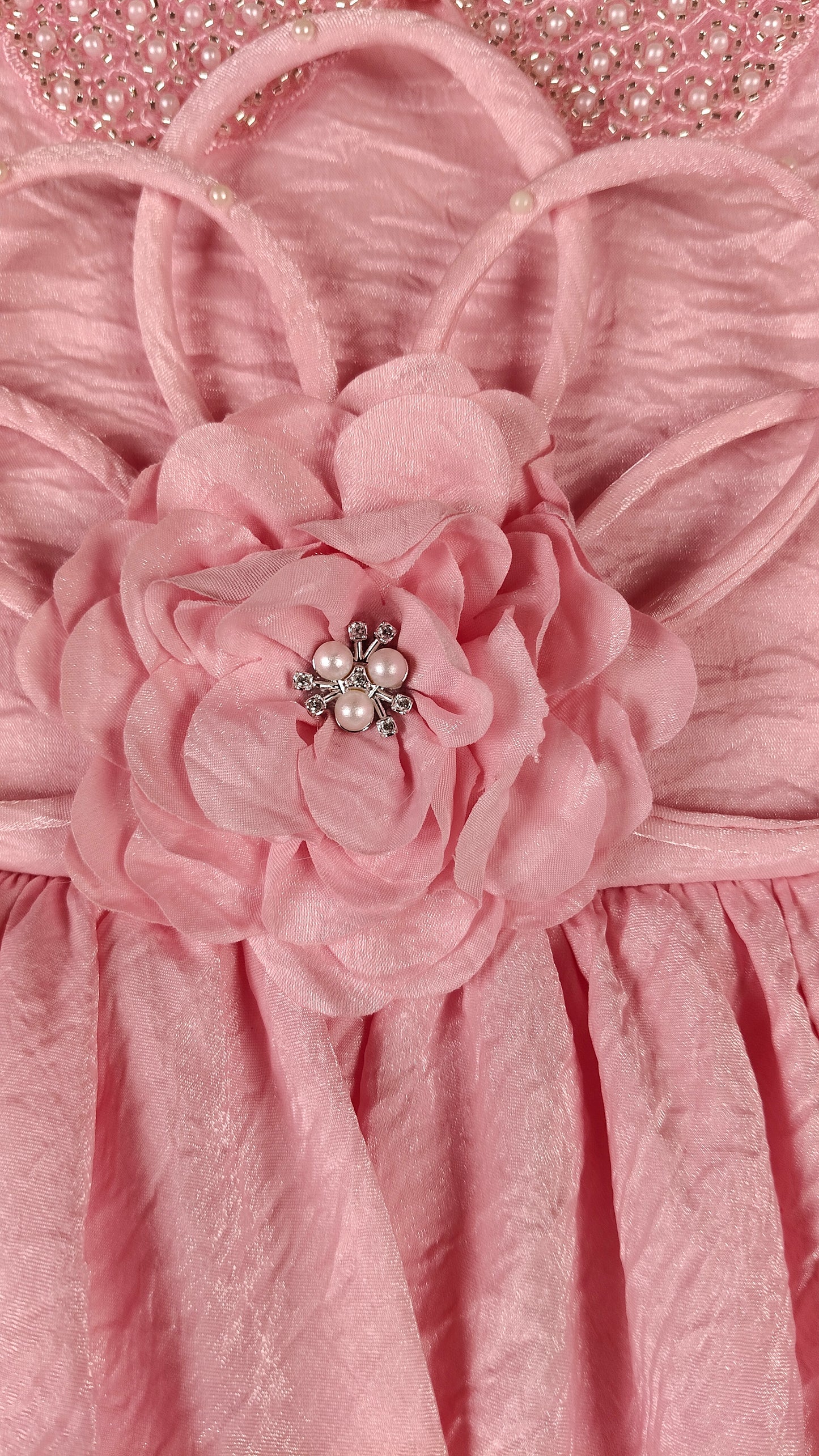 Pink Colour Party Frock(GE-GFRP_1520)